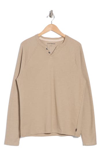 LUCKY BRAND LUCKY BRAND MÉLANGE CREWNECK SWEATER