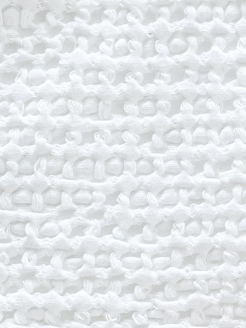 Anaya Cool Cotton Waffle Weave Pillow With Down Alternative Insert In White