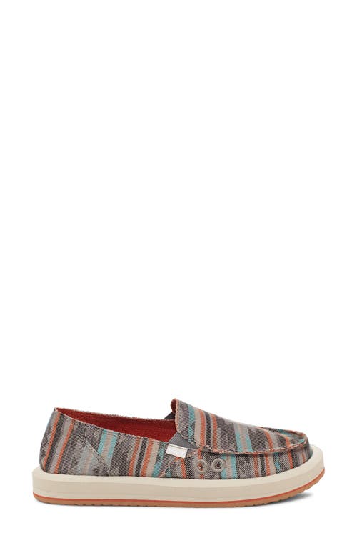 Sanuk Donna St. Slip-on Sneaker In Grey Multi