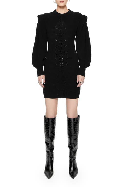 Rebecca Minkoff Daisy Long Sleeve Sweater Minidress at Nordstrom,