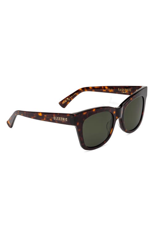 Electric Capri 52mm Polarized Cat Eye Sunglasses In Tortoise/grey Polar