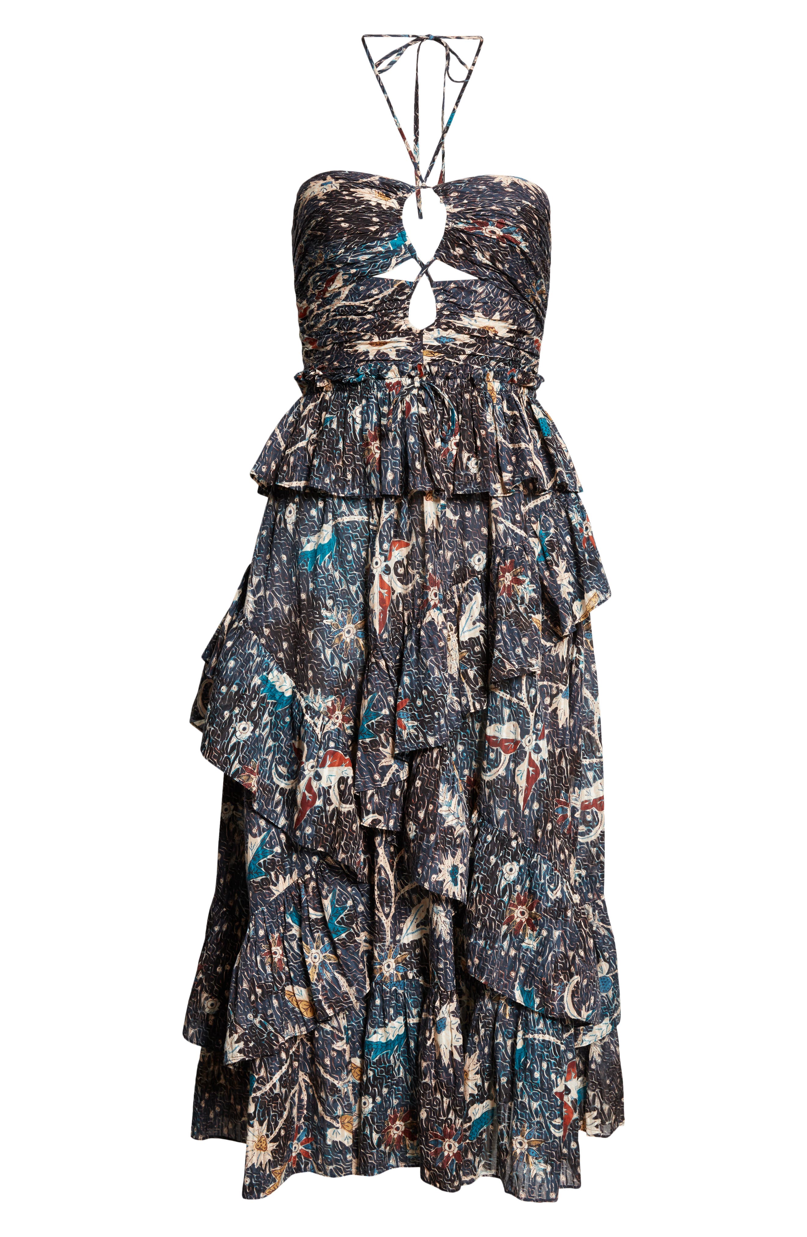 slim fit dress slacks Women's Midi Dress Black Shibori Tie Dye Slim Fit