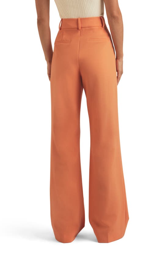 Shop Favorite Daughter The Favorite Pant Pleated Pants In Creamsicle