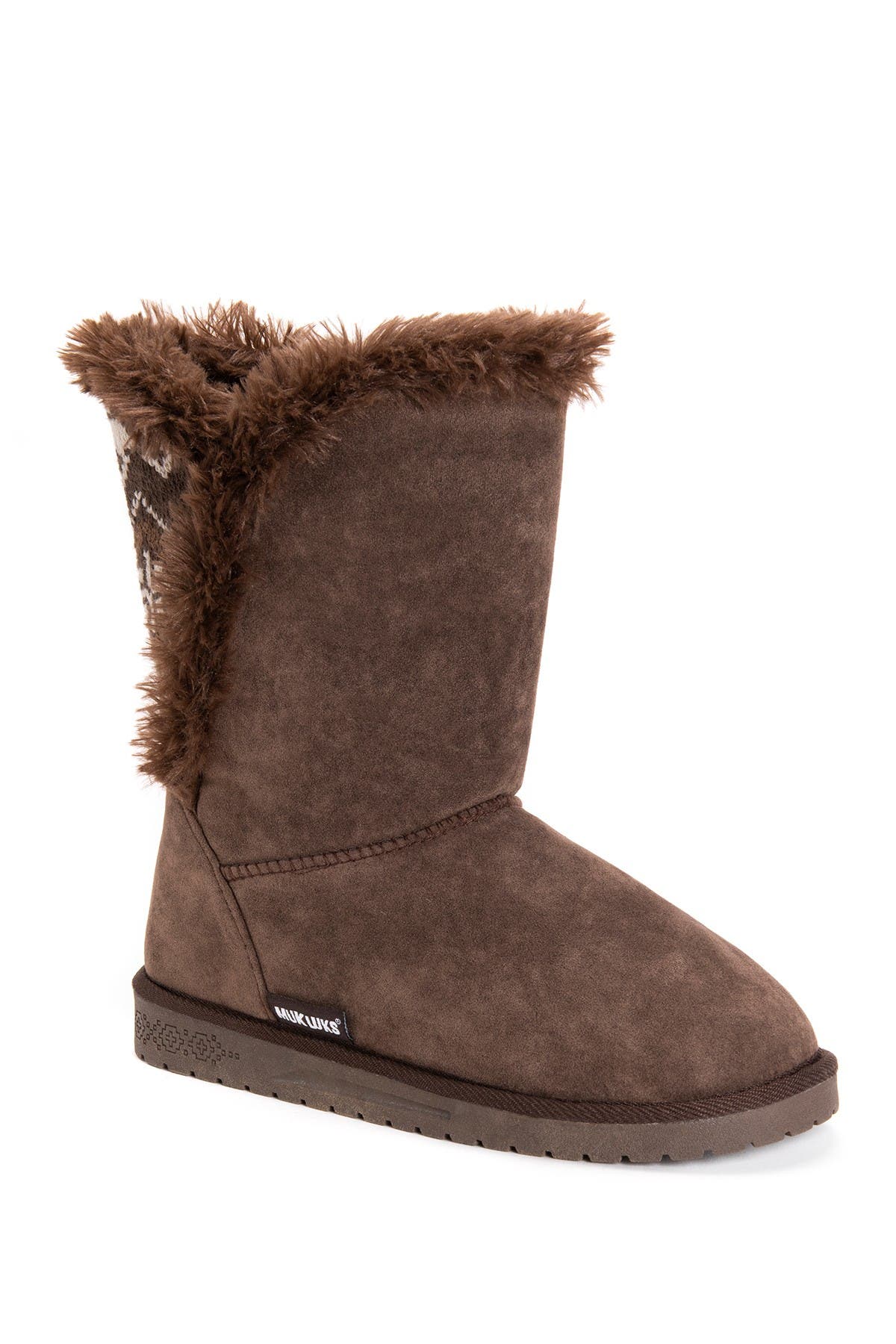 muk luks boots with fur