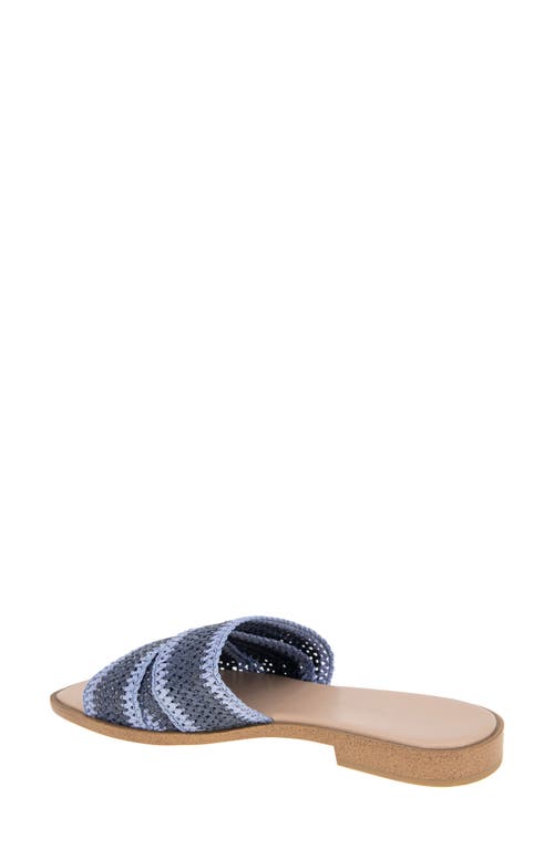 Bcbgeneration Lileen Slide Sandal In Blue-light Blue