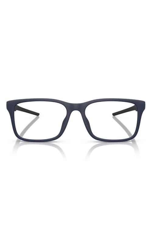 Scuderia Ferrari 56mm Square Optical Glasses In Matte Blue
