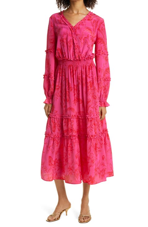 Pink Long Sleeve Dresses | Nordstrom Rack