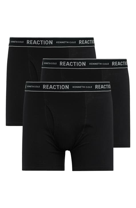 Kenneth Cole Men's Underwear - Microfiber Boxer Briefs with Pouch - 3 Pack  Multipack Performance Boxer Briefs for Men (S-XL)
