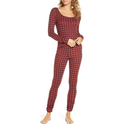 Bp. Hacci Fitted Pajamas, Red