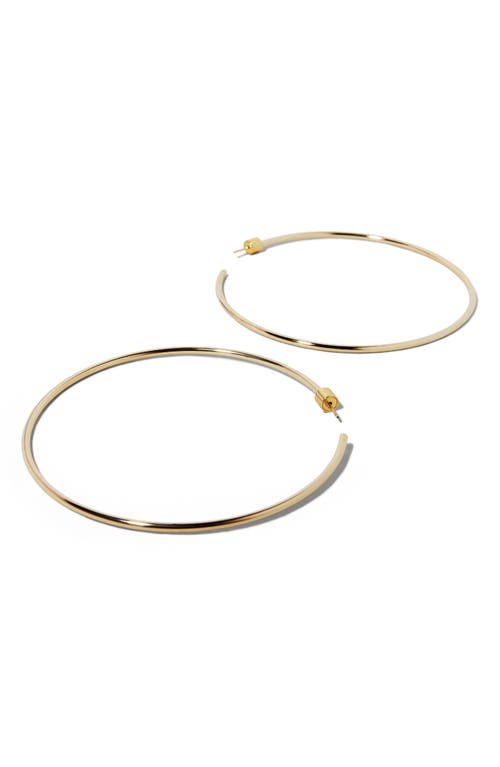 Jennifer Fisher Thread Hoops, 2.5-inch In Gold