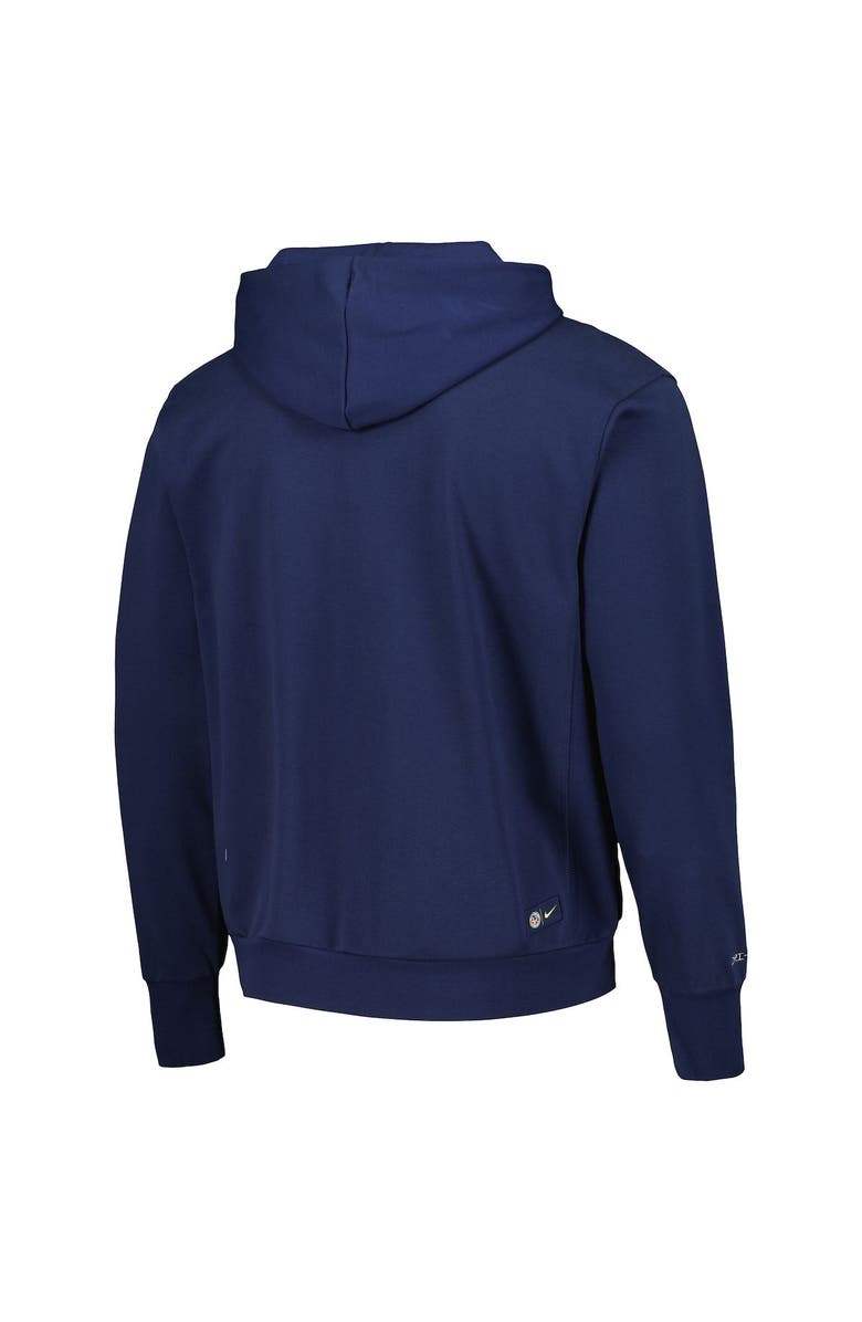 Nike club full zip hoodie in navy Clearance