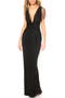 Katie May Olivia Plunge Neck Gown | Nordstrom