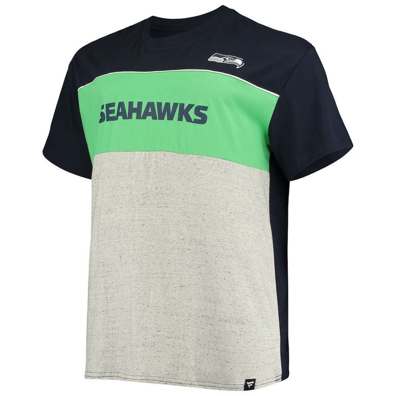 Women's Fanatics Branded College Navy Seattle Seahawks Fundamental Base T- Shirt