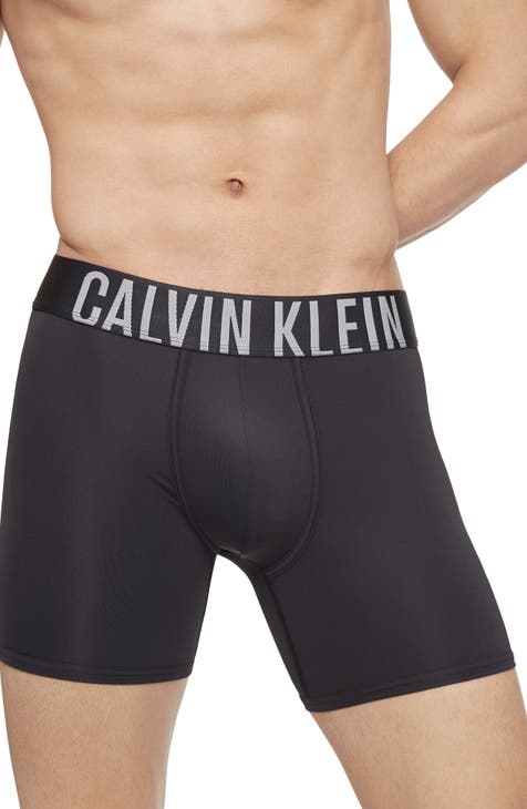 Calvin Klein Intense Power Micro High Leg Thong in Black