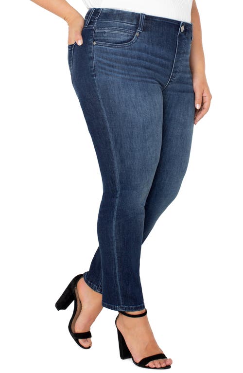 Shop Liverpool Los Angeles Liverpool Gia Glider Pull-on Slim Jeans In Warner Lake