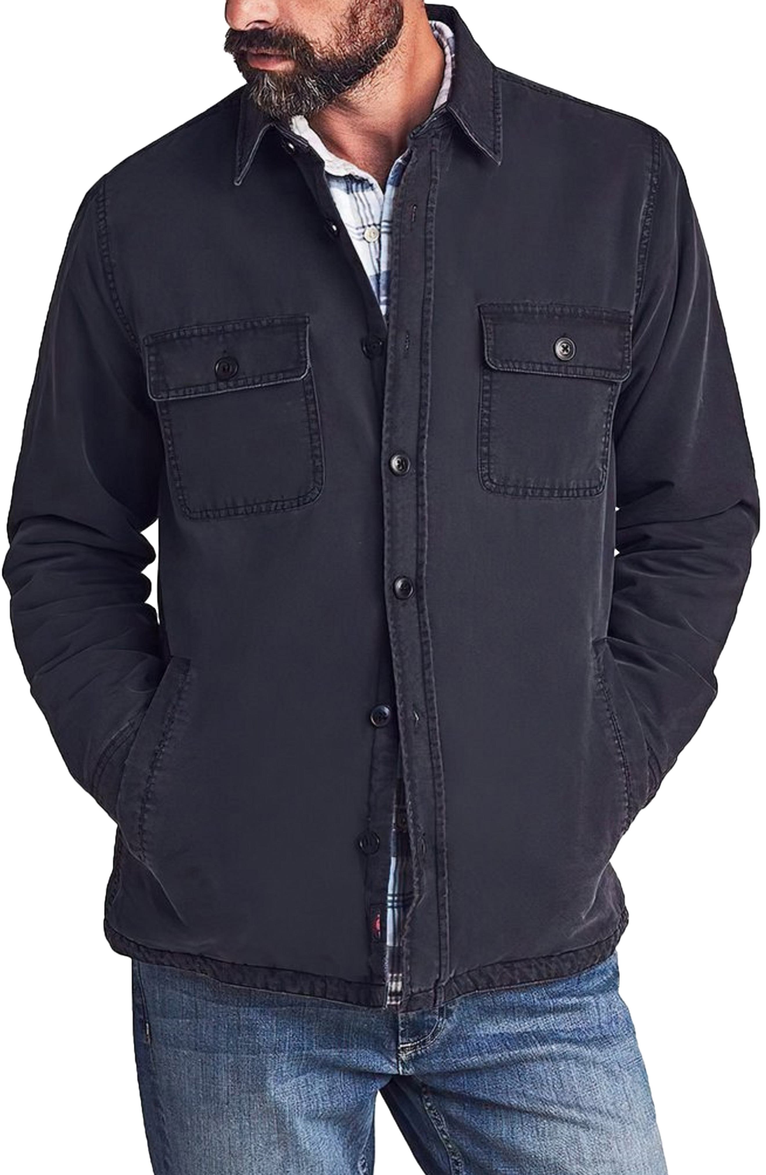 men's shirt jacket sale