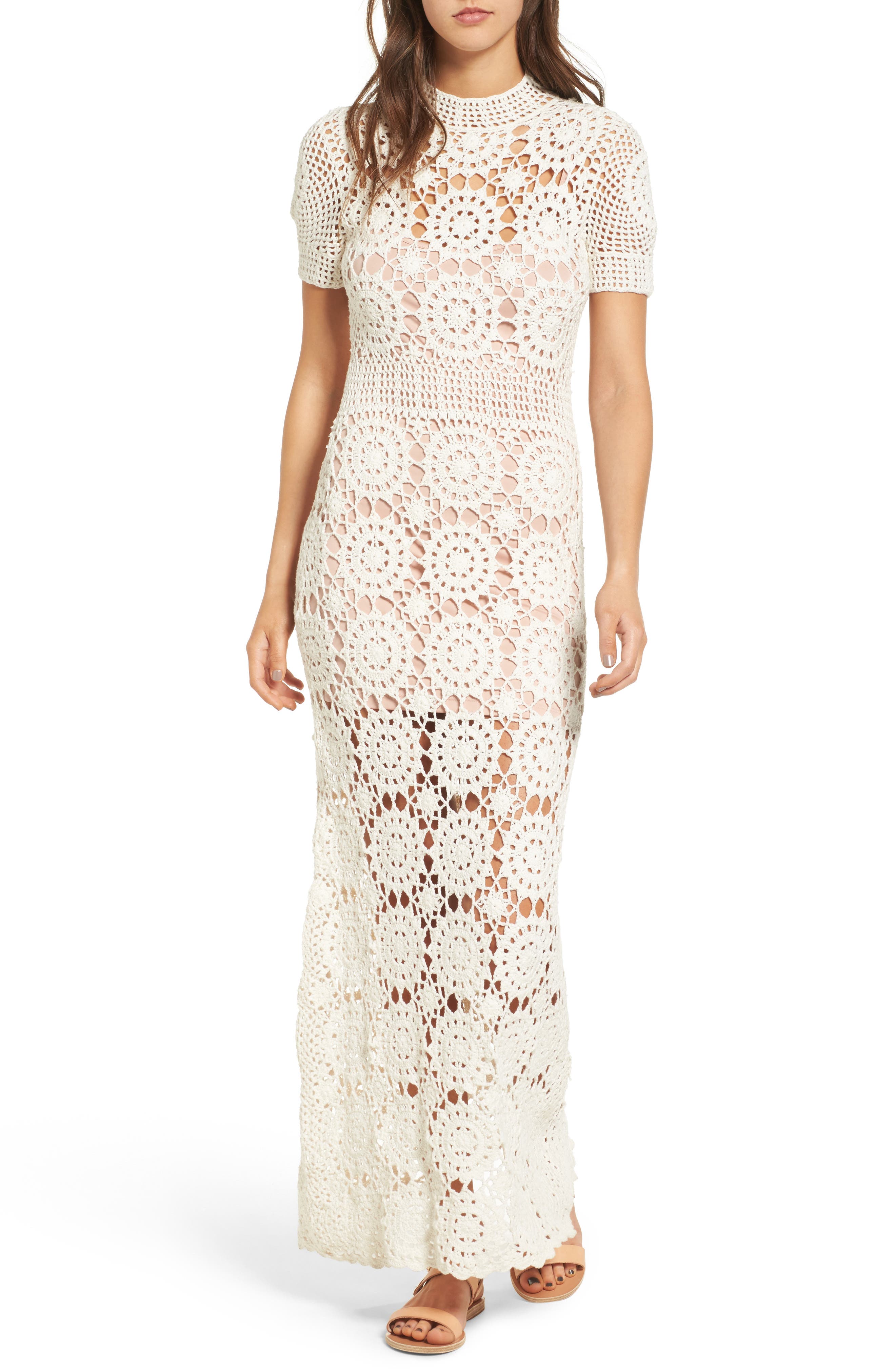 Majorelle crochet dress hotsell