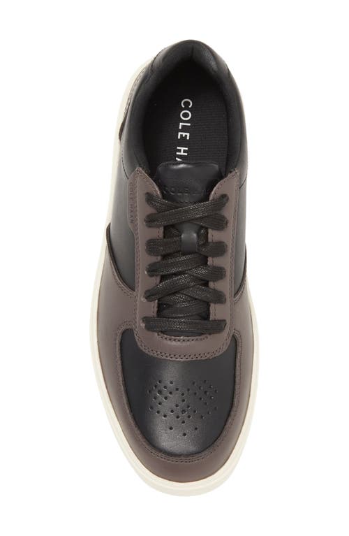 Shop Cole Haan Grand Crosscourt Transition Sneaker In Black/pavement/ivory