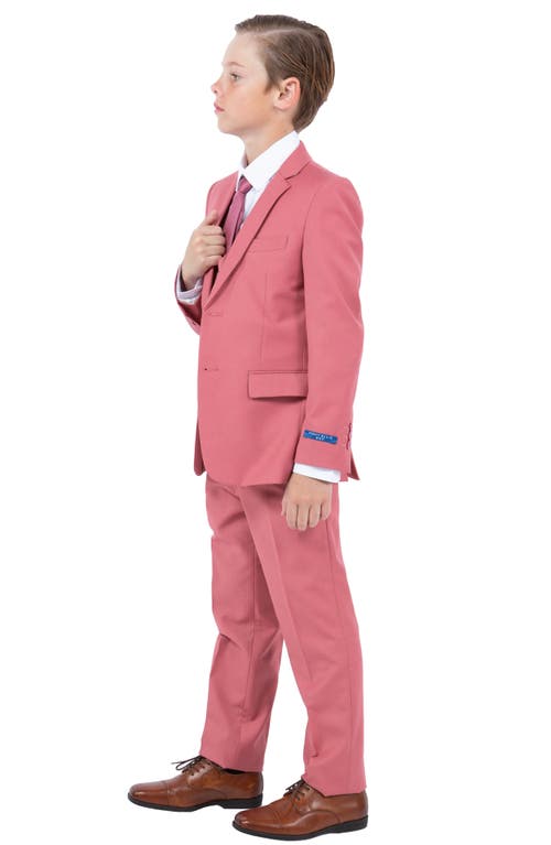 Perry Ellis Kids' Mauve Five-piece Suit In Mauve