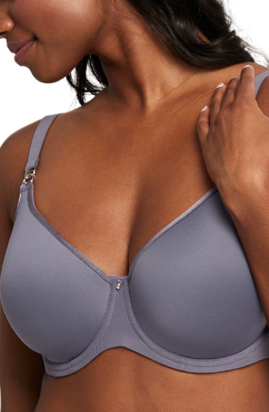 Montelle Intimates Spacer Underwire Bra In Crystal Grey