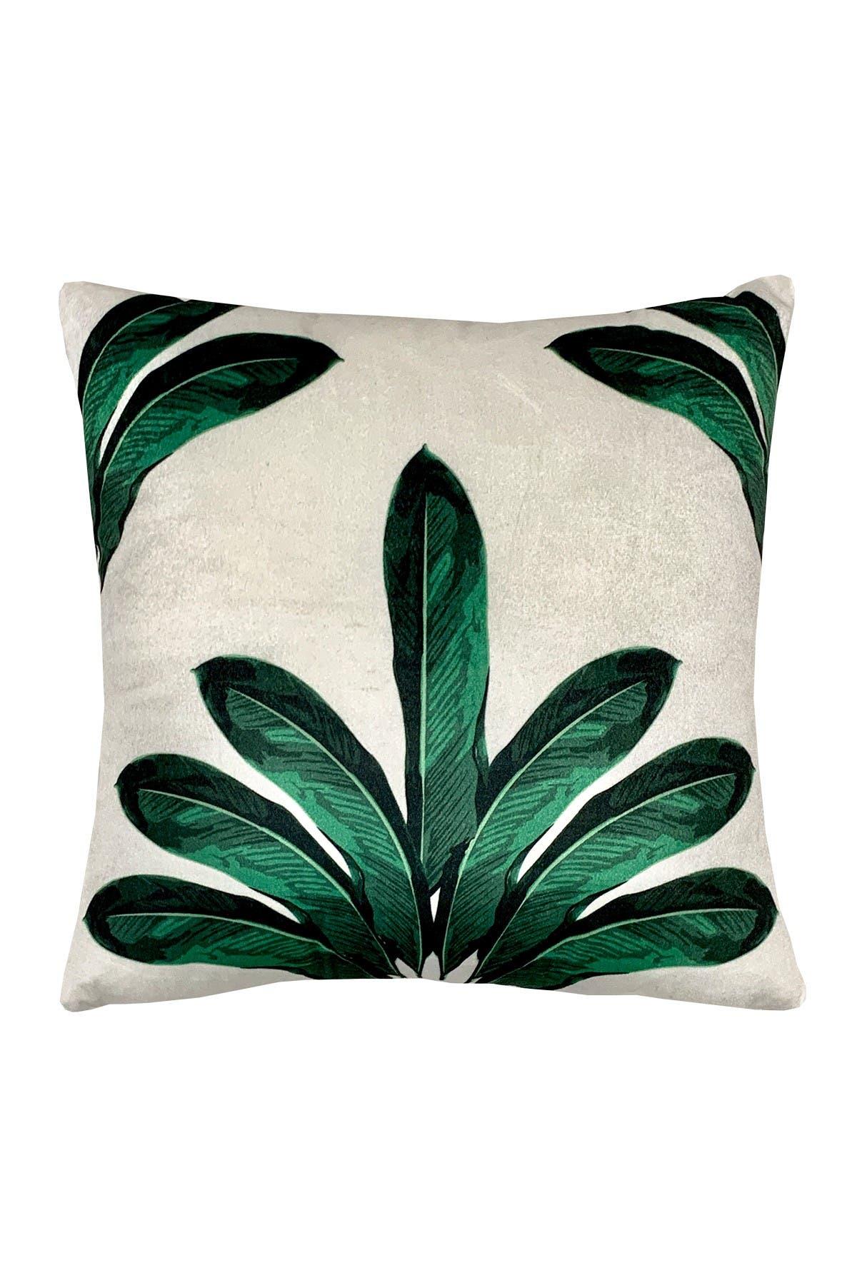 Nobia Leafy Print Pillow In Multi