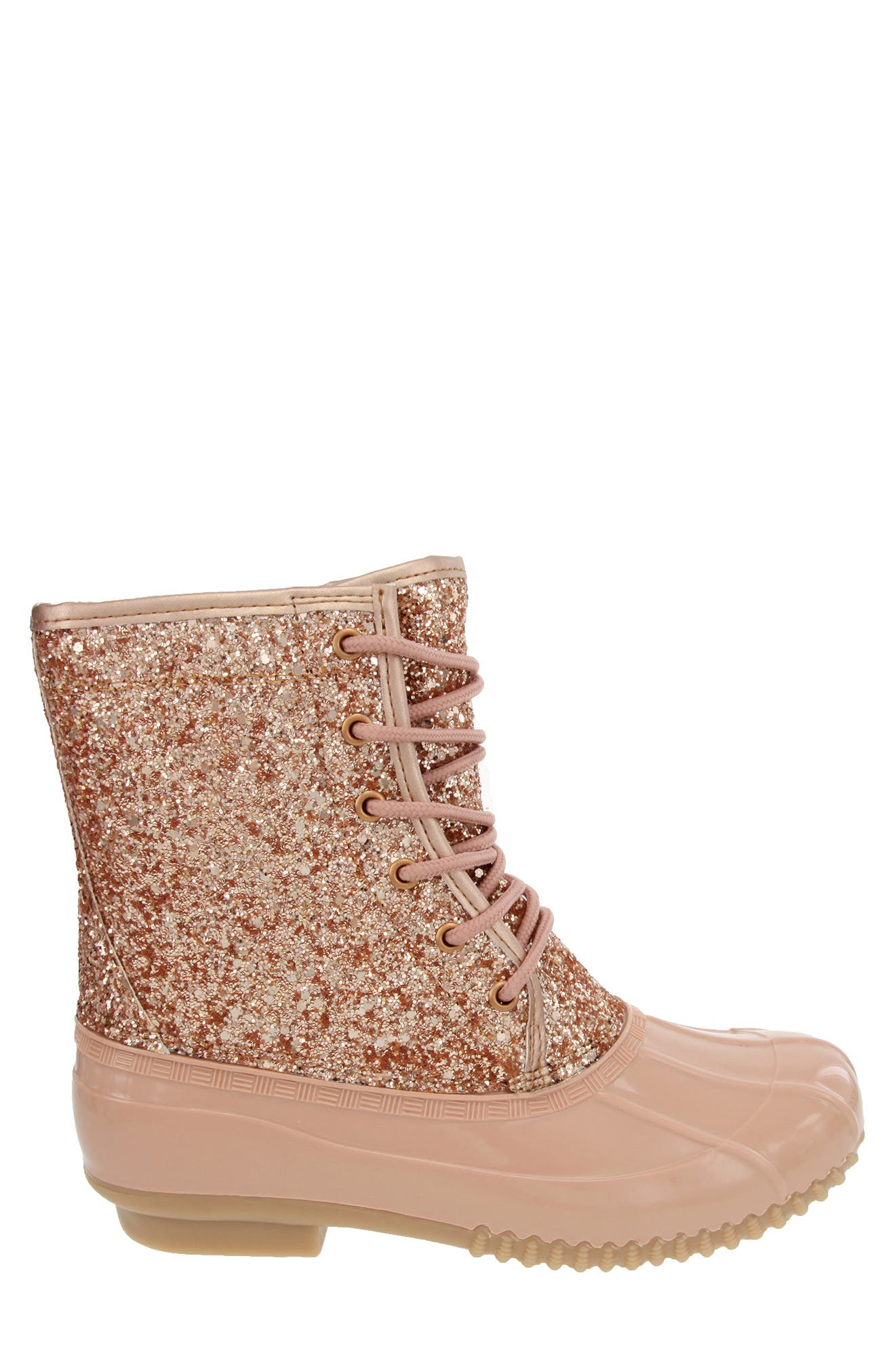 sperry glitter duck boots