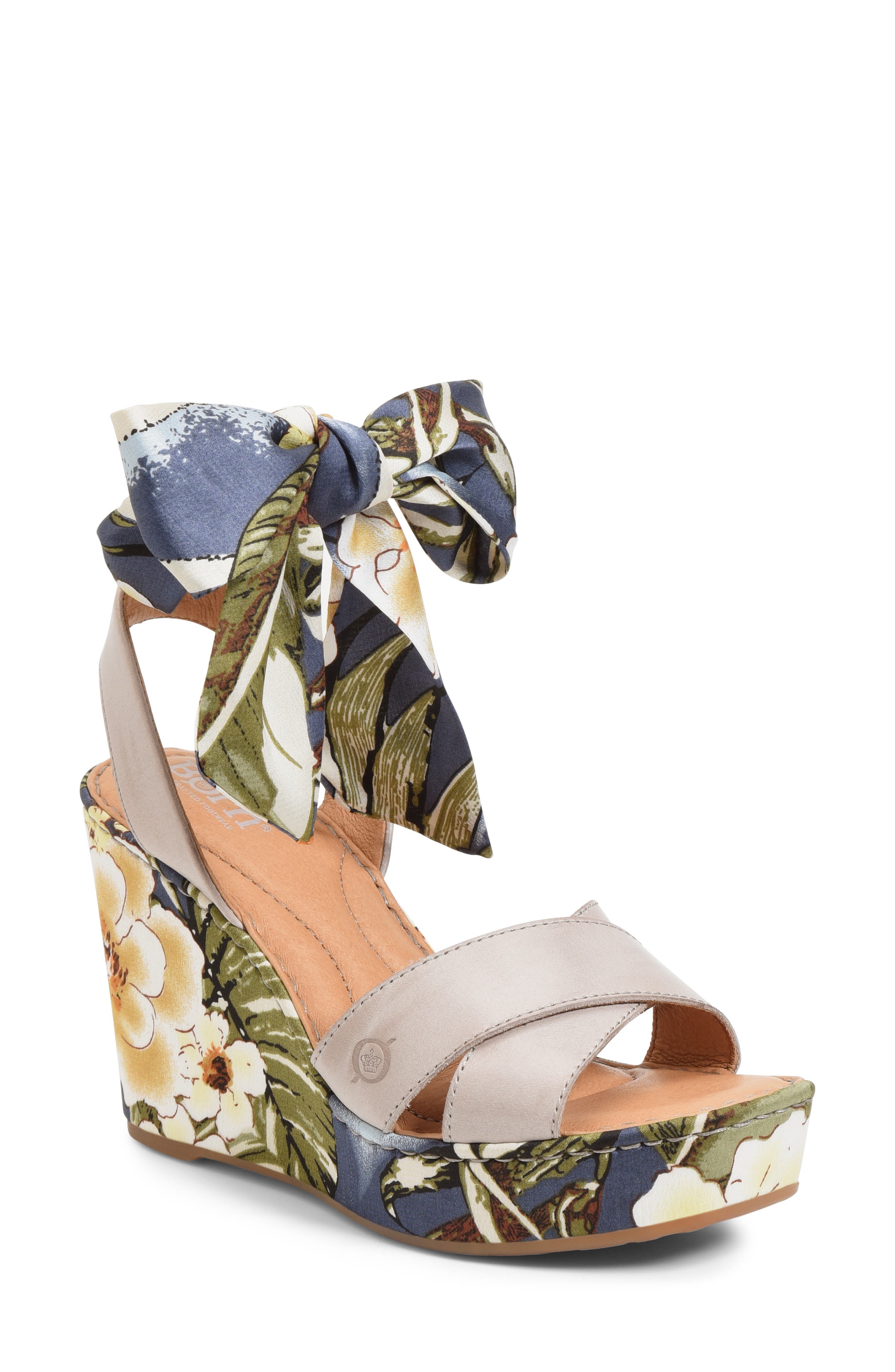 born salton wedge sandal