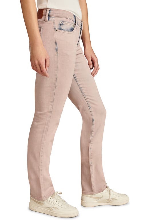 Shop Lucky Brand Sweet Straight Leg Jeans In Better In Pink Wash