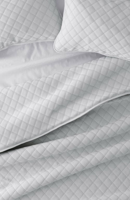 Homespun 3-piece Diamond Stitch Quilt Set In Light Gray