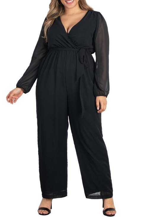 Chiffon Jumpsuits & Rompers for Women