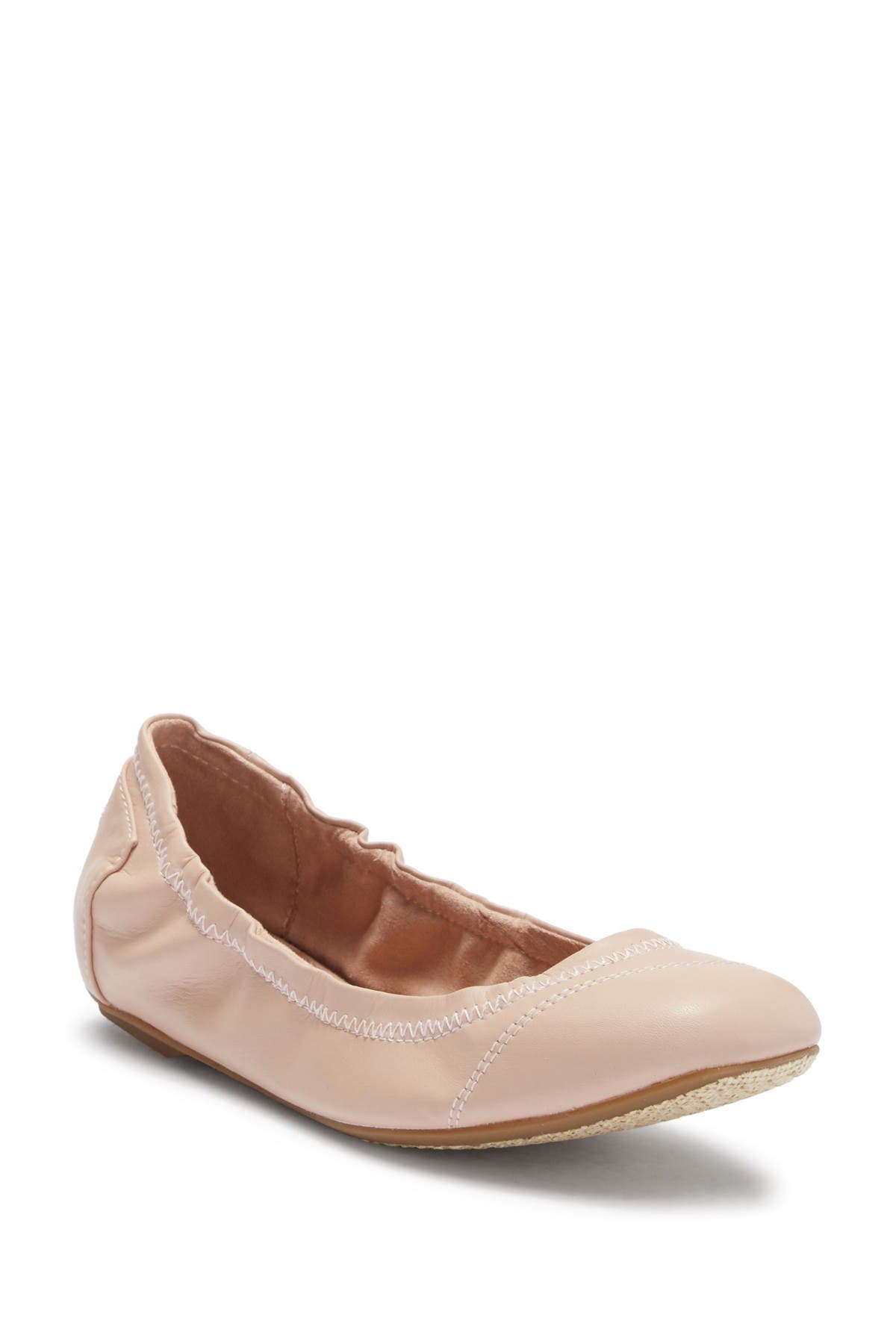 toms leather ballet flats