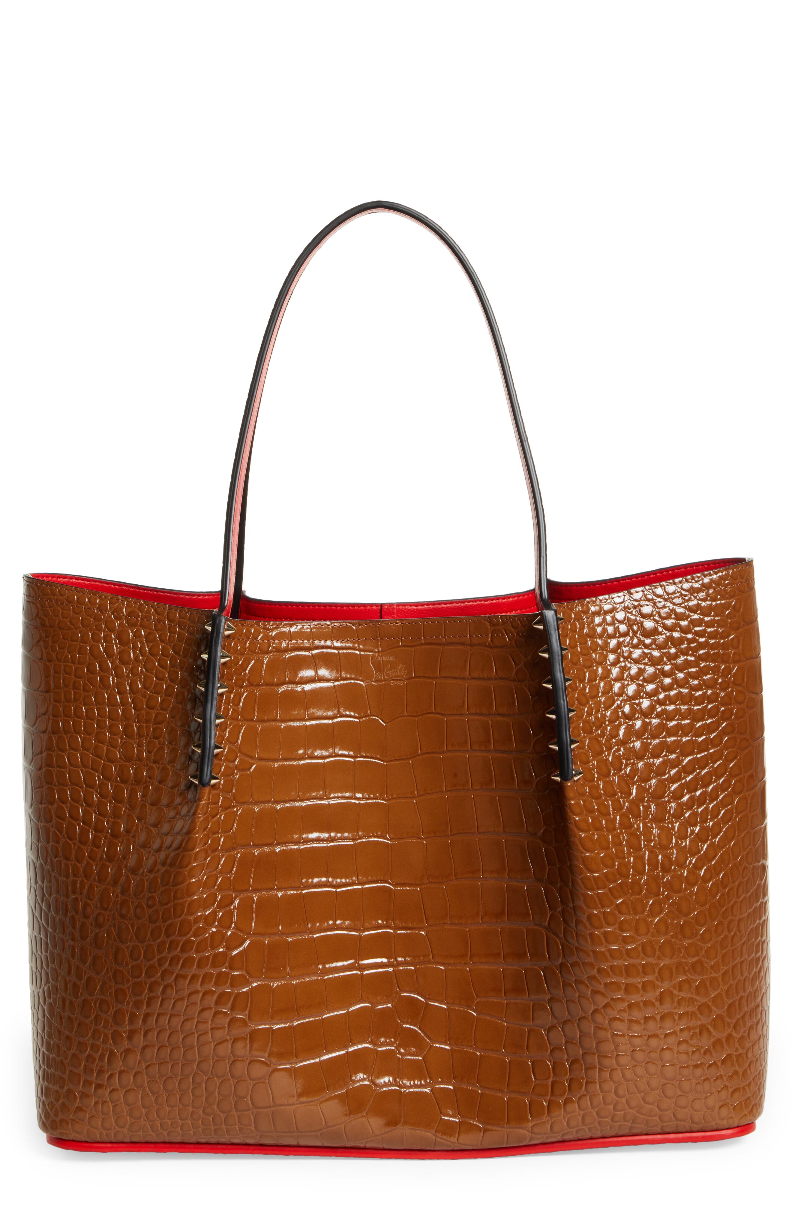 Aigner Handbag cream-brown themed print casual look Bags Handbags 