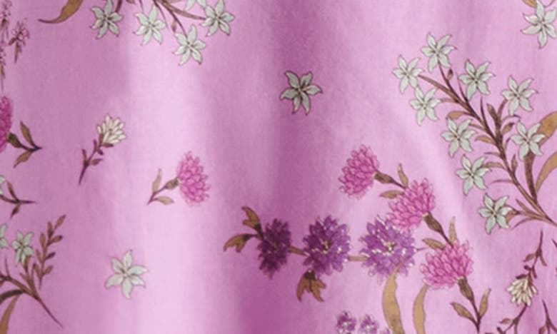 Shop Steve Madden Violeta Floral Minidress In Purple