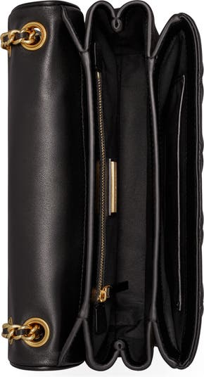 Tory Burch Fleming Soft Convertible Shoulder Bag in Black