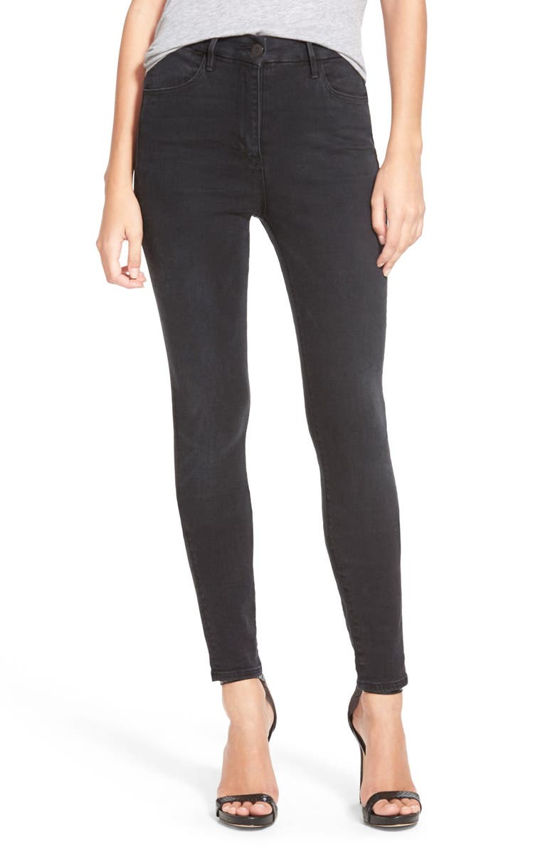 3x1 NYC 'Channel Seam' Skinny Jeans (Black No. 5) | Nordstrom
