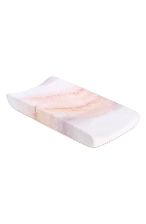 Oilo Jersey Changing Pad Cover in Sandstone at Nordstrom