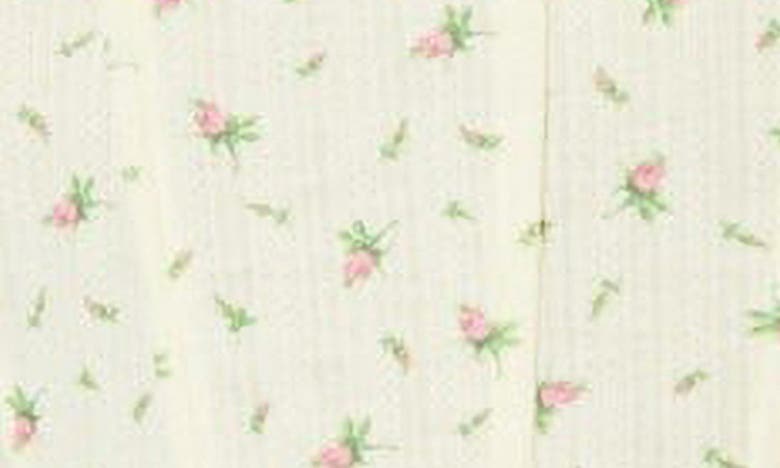EDIKTED EDIKTED ROSEY PRINT POINTELLE CORSET