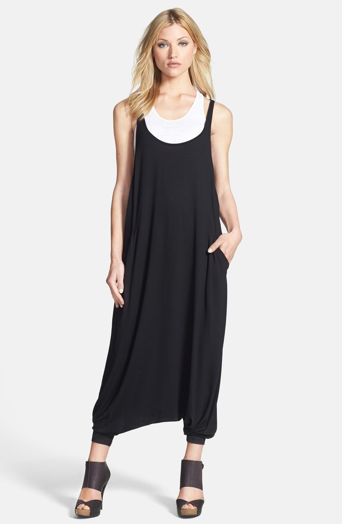 Eileen Fisher Stretch Jersey Harem Jumpsuit (Regular & Petite) Nordstrom