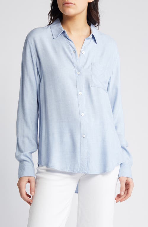 Rails Hunter Chambray Shirt in Chambray Heather at Nordstrom, Size X-Small