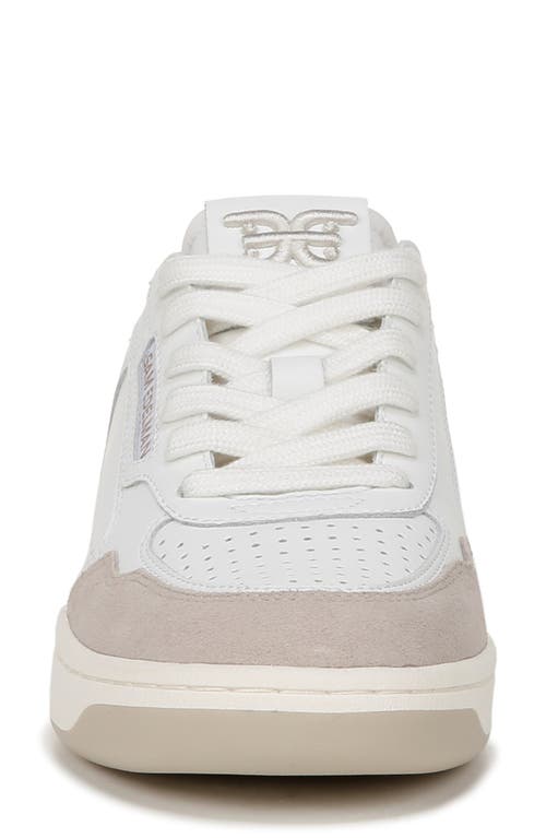 Shop Sam Edelman Harper Sneaker In White/sunflower Se