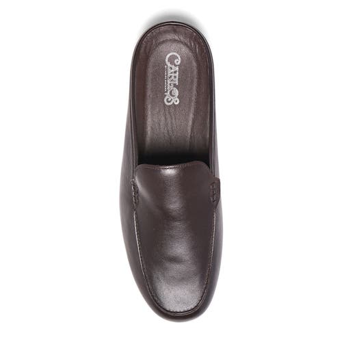 Carlos Santana Planeo Slides In Dark Chocolate