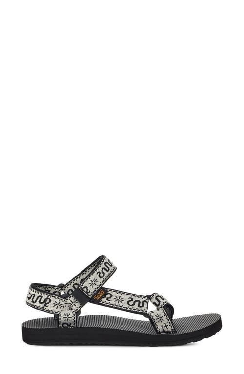 Shop Teva Original Universal Sandal In Bandana White/black