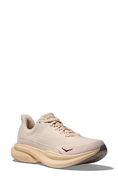 Shop Hoka X Reformation Mach 6 Ls Sneaker In Eggnog/shortbread