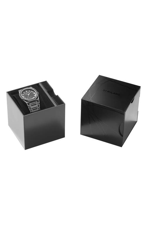 Shop D1 Milano Sketch Polycarbonate Bracelet Watch, 40.5mm In Black