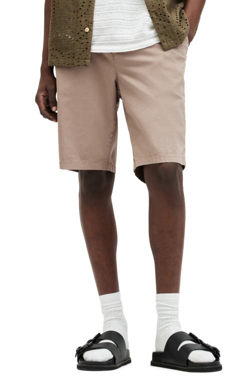 AllSaints Troy Stretch Twill Shorts at Nordstrom,