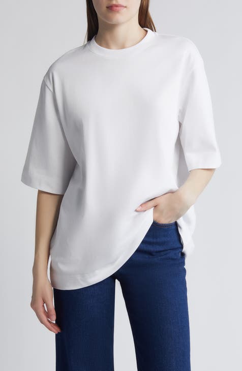 Shirts & Blouses  Womens COS RELAXED-FIT WIDE-SLEEVE SHIRT NAVY