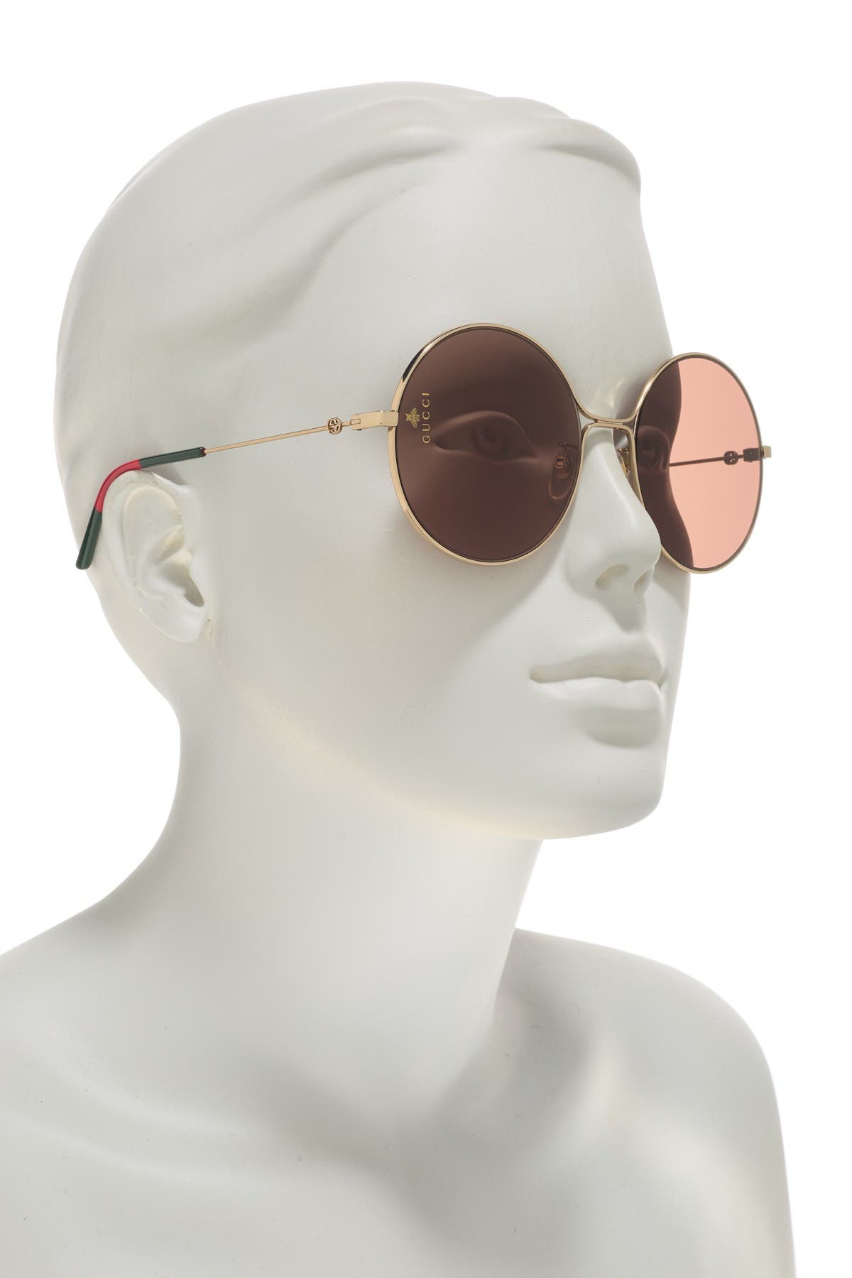 gucci 58mm round sunglasses
