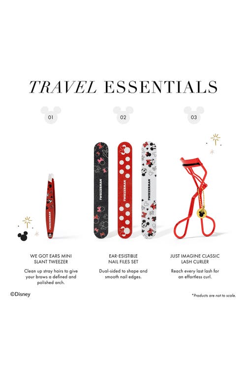 Tweezerman Disney Mickey Mouse And Minnie Mouse We Got Ears Mini Slant Tweezer In We Got Ears