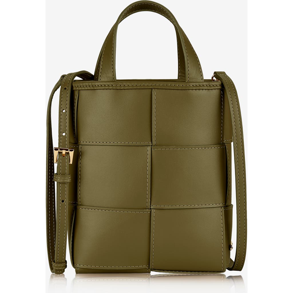 GiGi New York CHLOE MINI SHOPPER in Olive