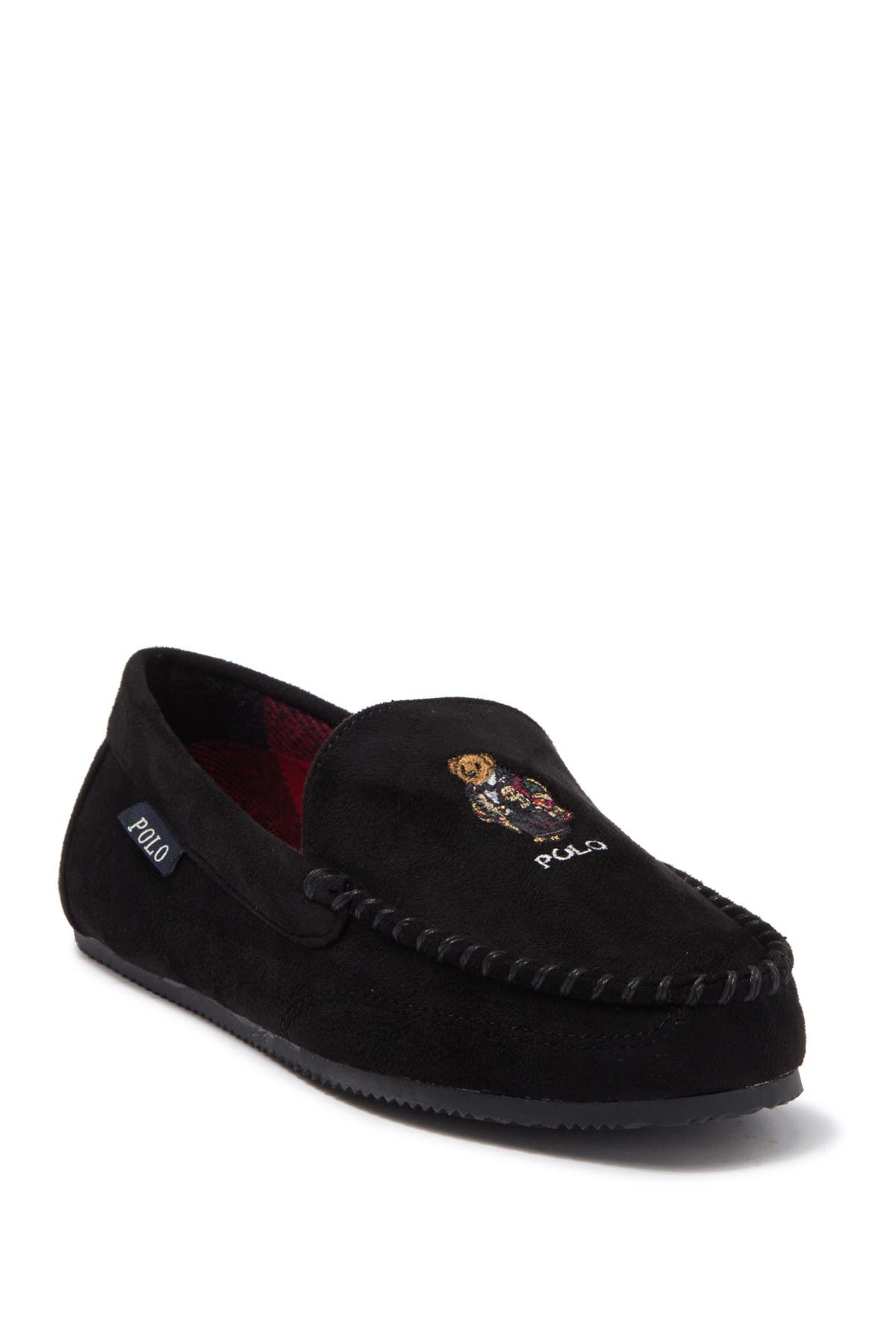 polo faux shearling slipper